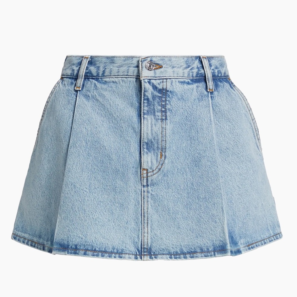 Frame Denim Mini Skirt
